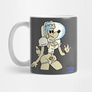 Sexy Space Pinup Pup Mug